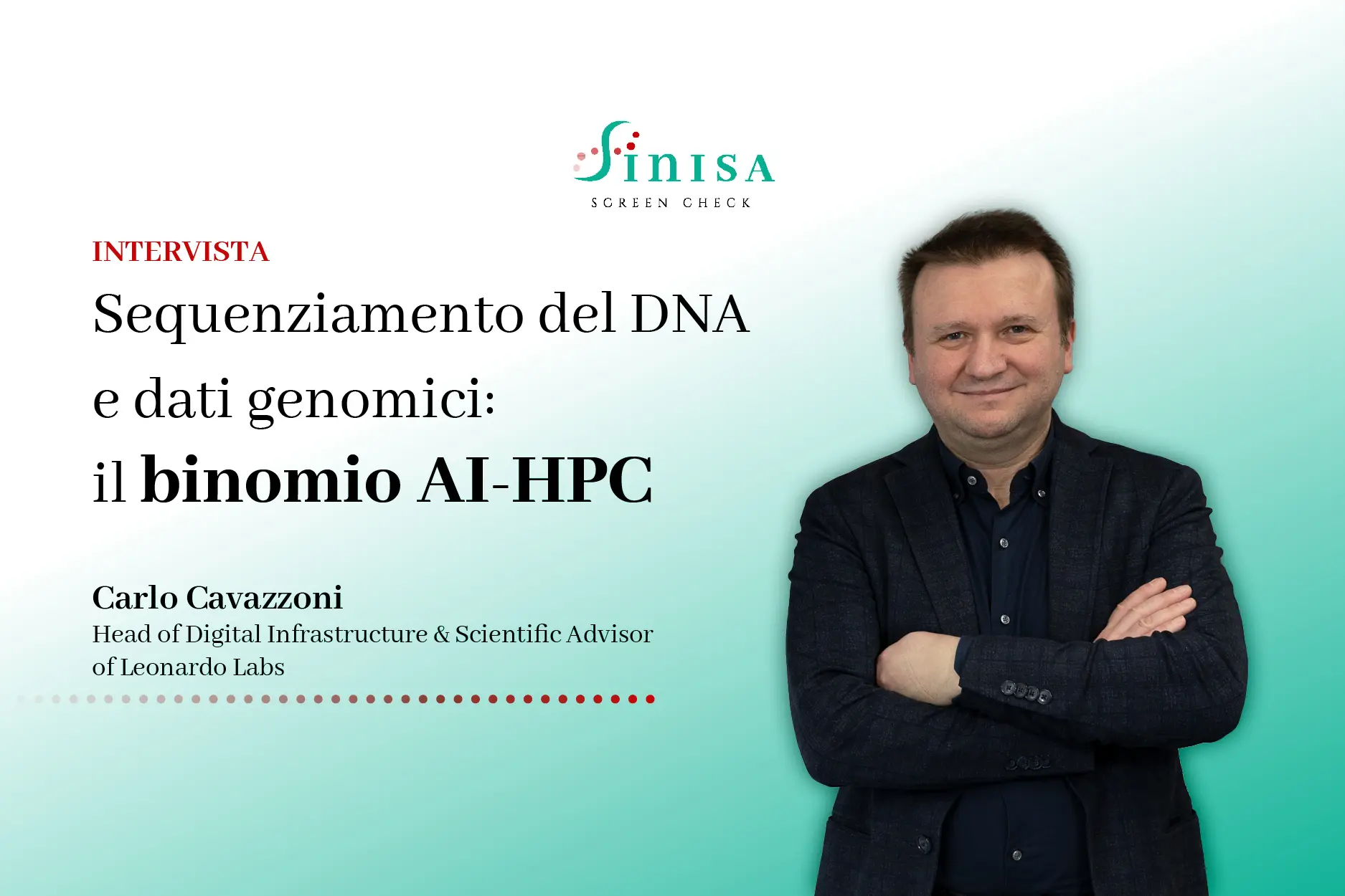 HPC AI SInISA Intervista - copertina articolo Cavazzoni